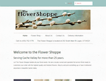 Tablet Screenshot of loganflowershop.com